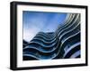 Modern Building with Aeroplane Above-Craig Roberts-Framed Photographic Print