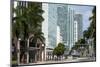 Modern Buildings Along Biscayne Boulevard, Downtown Miami, Miami, Florida, Usa-Sergio Pitamitz-Mounted Photographic Print