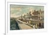 Modern Buildings in Gulf Avenue, Havana, Cuba, C1910-null-Framed Giclee Print