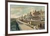 Modern Buildings in Gulf Avenue, Havana, Cuba, C1910-null-Framed Giclee Print