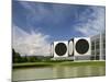 Modern Buildings of the Vasarely Foundation at Aix En Provence, Provence, France, Europe-Westwater Nedra-Mounted Photographic Print