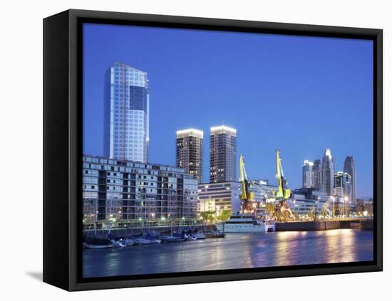 Modern Buildings, Puerto Madero, Buenos Airess, Argentina-Demetrio Carrasco-Framed Stretched Canvas