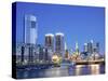 Modern Buildings, Puerto Madero, Buenos Airess, Argentina-Demetrio Carrasco-Stretched Canvas