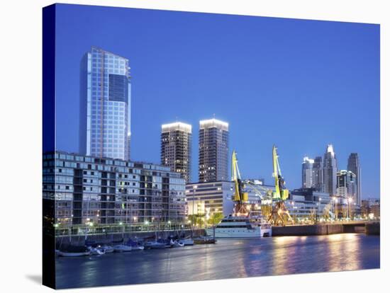 Modern Buildings, Puerto Madero, Buenos Airess, Argentina-Demetrio Carrasco-Stretched Canvas