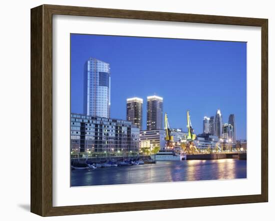 Modern Buildings, Puerto Madero, Buenos Airess, Argentina-Demetrio Carrasco-Framed Photographic Print