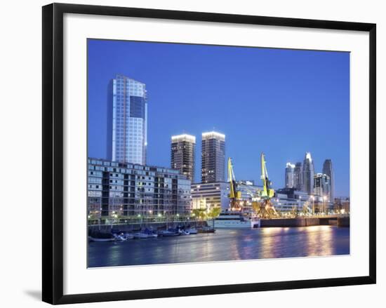 Modern Buildings, Puerto Madero, Buenos Airess, Argentina-Demetrio Carrasco-Framed Photographic Print