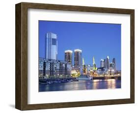 Modern Buildings, Puerto Madero, Buenos Airess, Argentina-Demetrio Carrasco-Framed Photographic Print