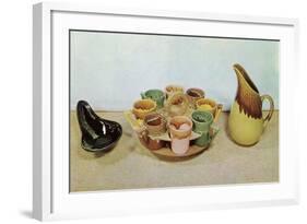 Modern Ceramics-null-Framed Art Print