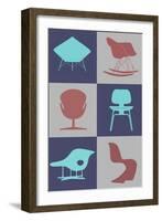 Modern Chair Collection-Anita Nilsson-Framed Art Print