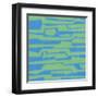 Modern Circuit V-Charles McMullen-Framed Art Print