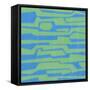 Modern Circuit V-Charles McMullen-Framed Stretched Canvas