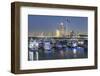 Modern city skyline and Marina, Abu Dhabi, United Arab Emirates, UAE-Gavin Hellier-Framed Photographic Print