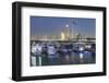 Modern city skyline and Marina, Abu Dhabi, United Arab Emirates, UAE-Gavin Hellier-Framed Photographic Print