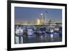 Modern city skyline and Marina, Abu Dhabi, United Arab Emirates, UAE-Gavin Hellier-Framed Photographic Print