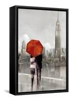 Modern Couple in New York-Ruane Manning-Framed Stretched Canvas