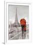 Modern Couple in Paris-Ruane Manning-Framed Art Print