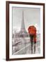 Modern Couple in Paris-Ruane Manning-Framed Art Print