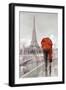 Modern Couple in Paris-Ruane Manning-Framed Art Print