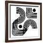 Modern Curves 1-Marcus Prime-Framed Art Print