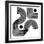 Modern Curves 1-Marcus Prime-Framed Art Print