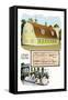 Modern Dairy Barn-Geo E. Miller-Framed Stretched Canvas