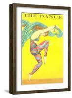 Modern Dancer-null-Framed Art Print