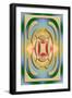 Modern Designs Vertical 2-Art Deco Designs-Framed Giclee Print