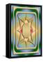 Modern Designs Vertical 4-Art Deco Designs-Framed Stretched Canvas