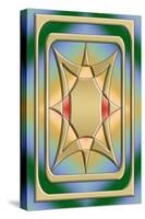 Modern Designs Vertical 4-Art Deco Designs-Stretched Canvas