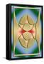 Modern Designs Vertical 5-Art Deco Designs-Framed Stretched Canvas