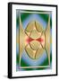 Modern Designs Vertical 5-Art Deco Designs-Framed Giclee Print