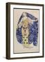 Modern Dress, Dione, 1910-Leon Bakst-Framed Giclee Print