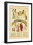 Modern Egyptian Feminine Costume-Racinet-Framed Art Print