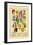 Modern Egyptian Head Cover-Racinet-Framed Art Print