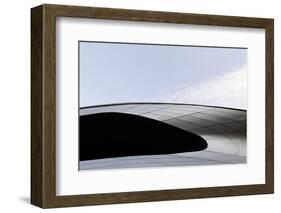 Modern Facade, Aluminium Colours, Messe Frankfurt, Hessen, Germany, Europe-Axel Schmies-Framed Photographic Print