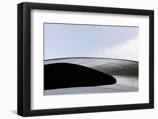 Modern Facade, Aluminium Colours, Messe Frankfurt, Hessen, Germany, Europe-Axel Schmies-Framed Photographic Print