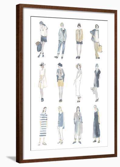 Modern Fashion-Sandra Jacobs-Framed Giclee Print