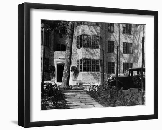 'Modern' Flats 1930S-null-Framed Photographic Print