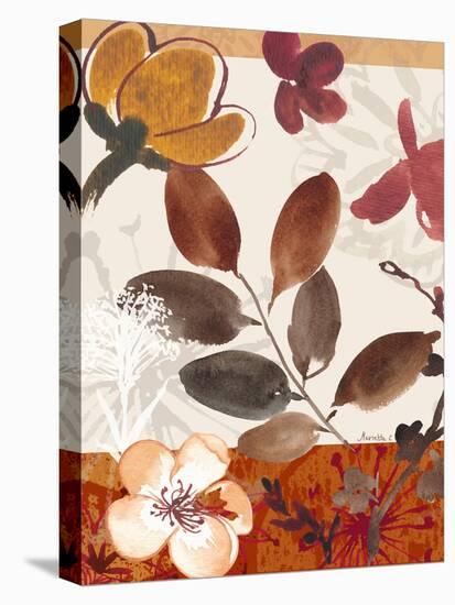 Modern Flowers I-Marietta Cohen-Stretched Canvas