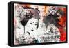 Modern Geisha, 2014 (mixed media on canvas)-Teis Albers-Framed Stretched Canvas