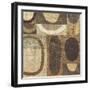 Modern Geometric Neutral I-Michael Mullan-Framed Art Print