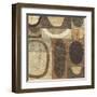 Modern Geometric Neutral I-Michael Mullan-Framed Art Print