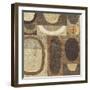 Modern Geometric Neutral I-Michael Mullan-Framed Art Print