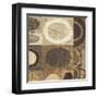 Modern Geometric Neutral II-Michael Mullan-Framed Art Print