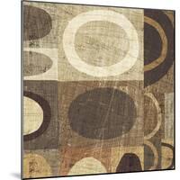 Modern Geometric Neutral II-Michael Mullan-Mounted Art Print