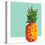 Modern Geometric Pineapple-cienpies-Stretched Canvas