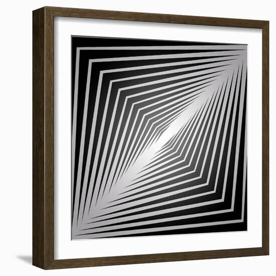 Modern Geometrics B-GI ArtLab-Framed Giclee Print