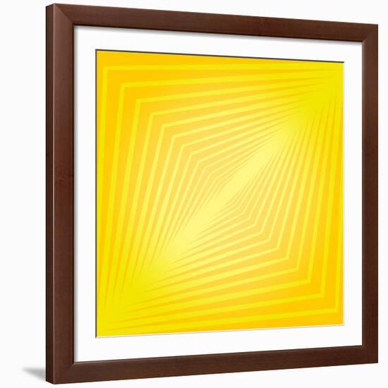 Modern Geometrics G-GI ArtLab-Framed Giclee Print