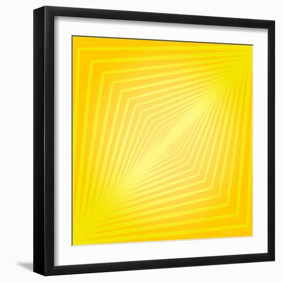 Modern Geometrics G-GI ArtLab-Framed Giclee Print