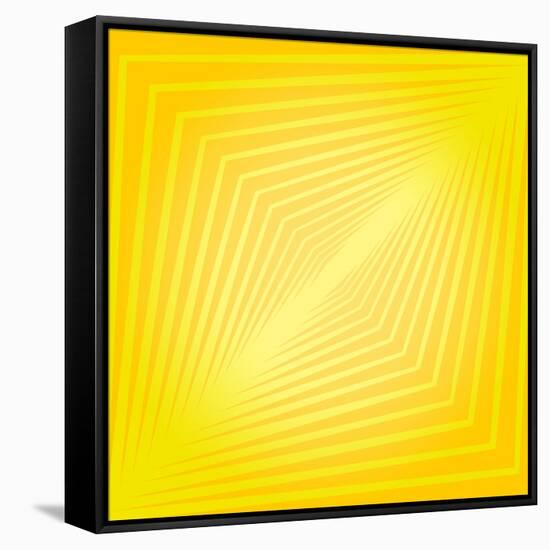 Modern Geometrics G-GI ArtLab-Framed Stretched Canvas